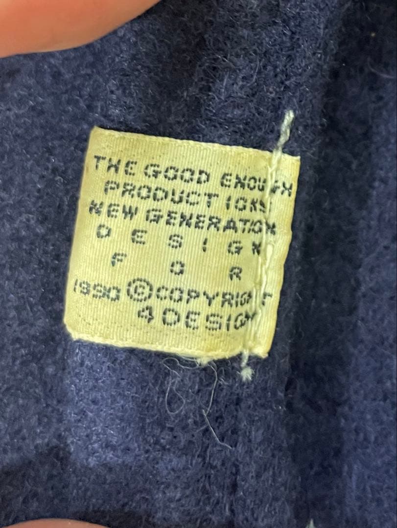 GOODENOUGH×KANGOL 紺ベレー帽 ネイビー　希少90s初期