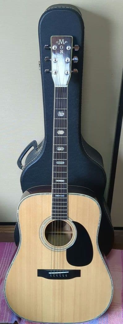 MORRIS ギター　W-50 専用ケース付