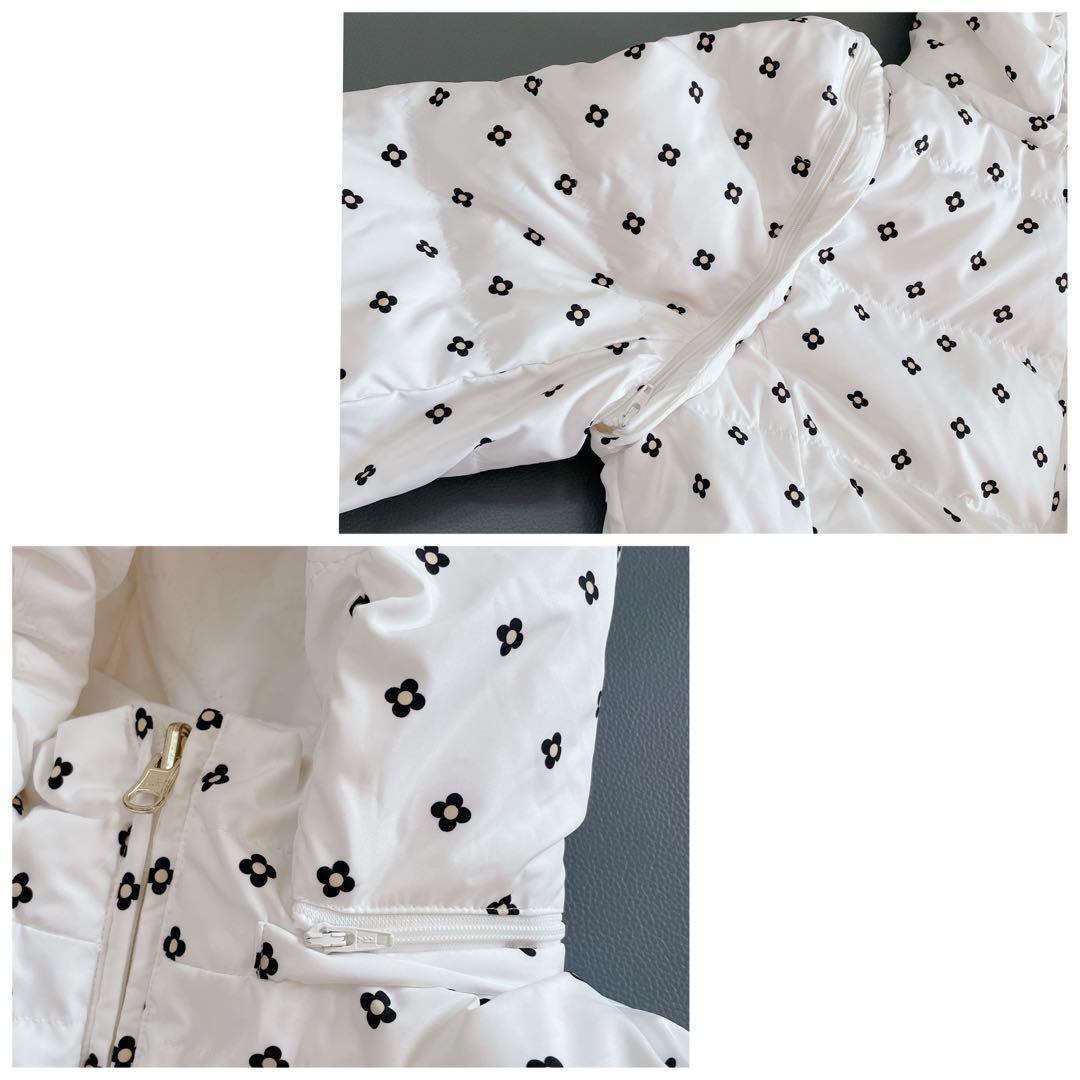 キャロウェイ ゴルフ ダウンジャケット リバーシブル ダウンベスト 花柄