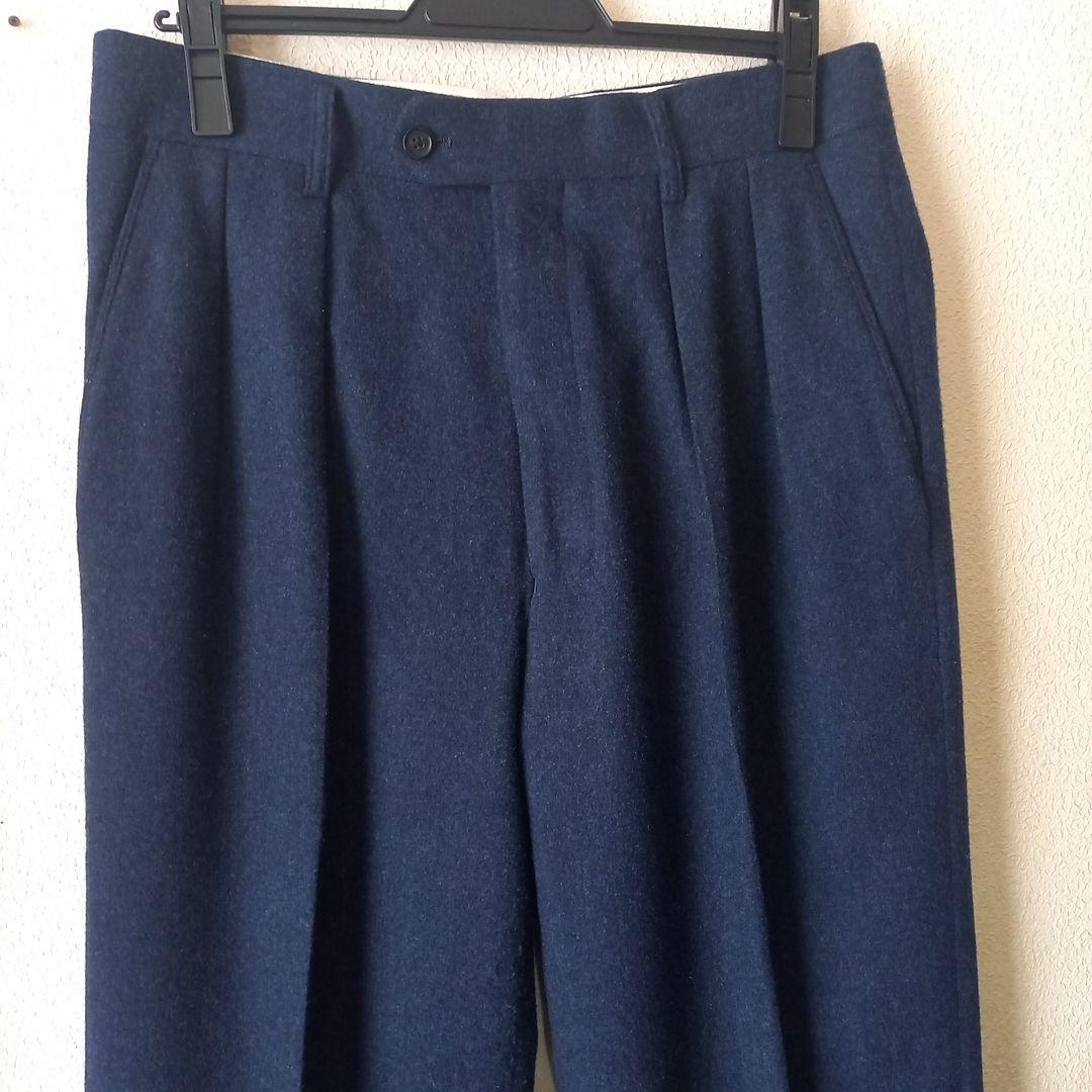 TIME SALE【INTERIM インテリム】カシミア/ウール パンツ