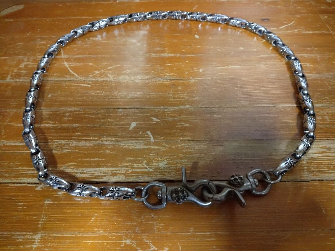 ウ*読様 シルバーアクセ　ウォレットチェーン