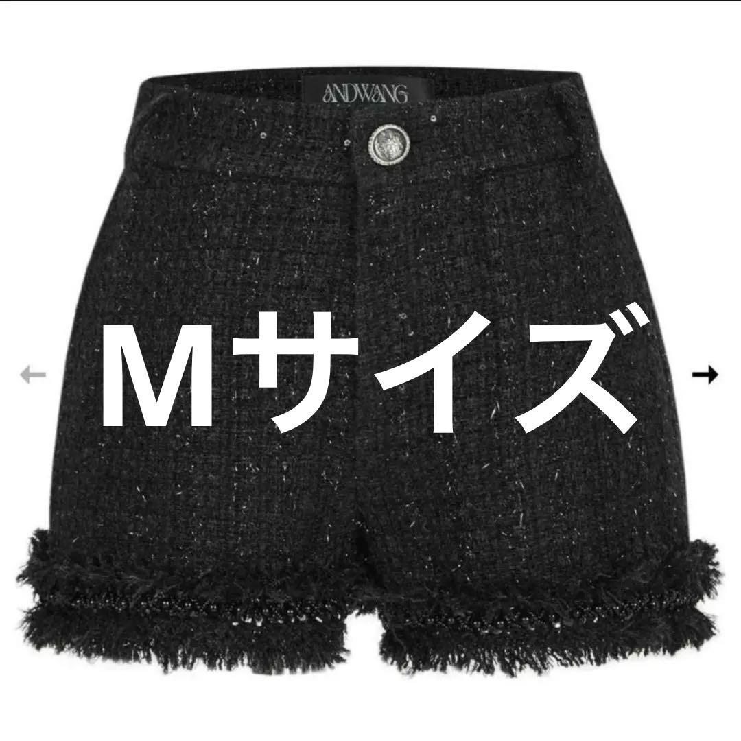andwang Tweed andwang ツイードクラシックミニパンツ