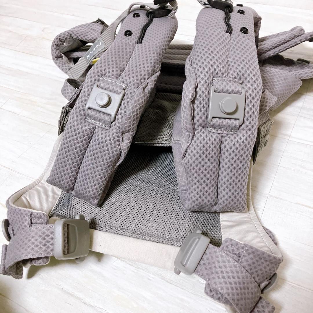 nuna cudl 抱っこ紐 ベビーキャリア フロストグレー 新生児〜 美品
