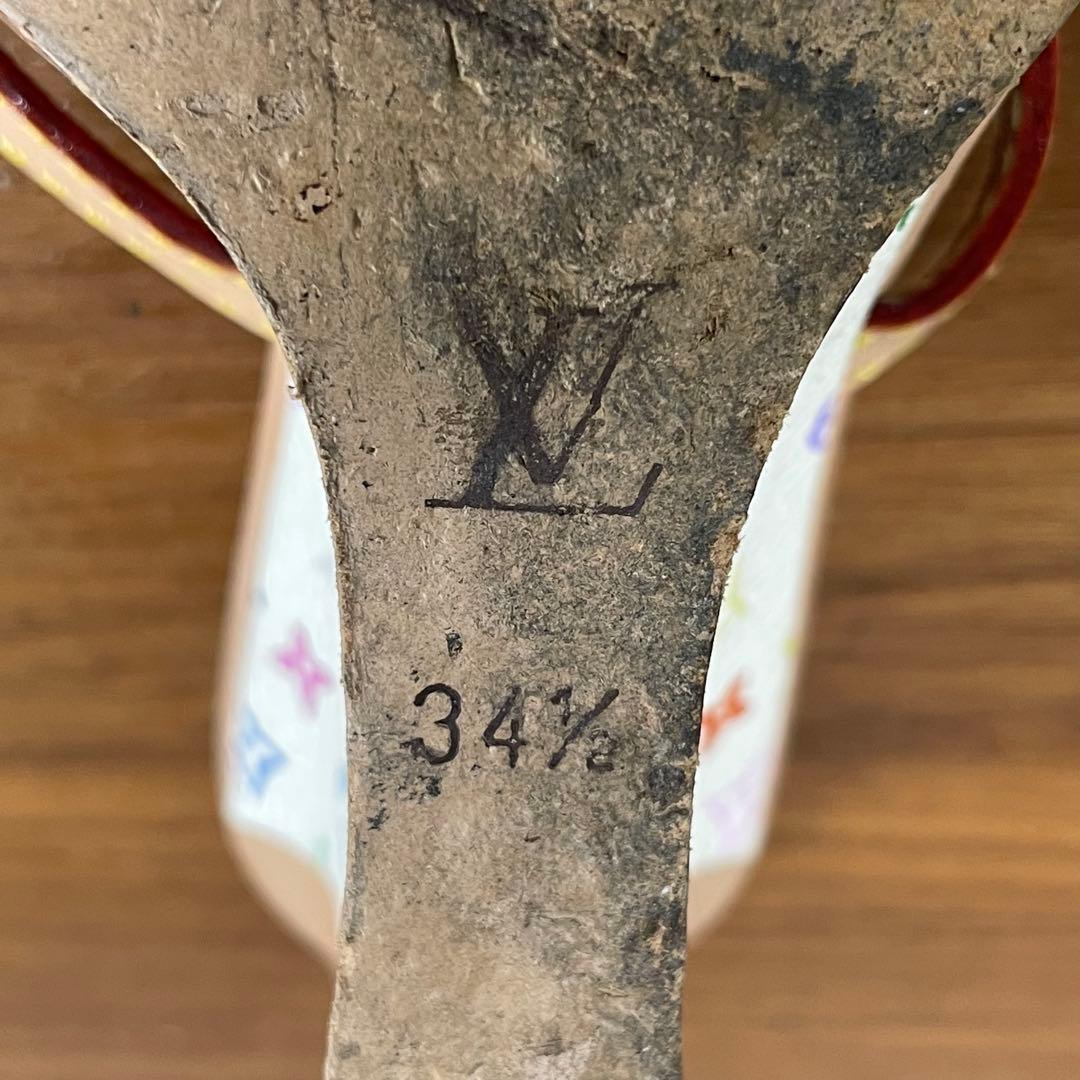 LOUIS VUITTON　ルイヴィトン★モノグラム　マルチカラー　ミュール