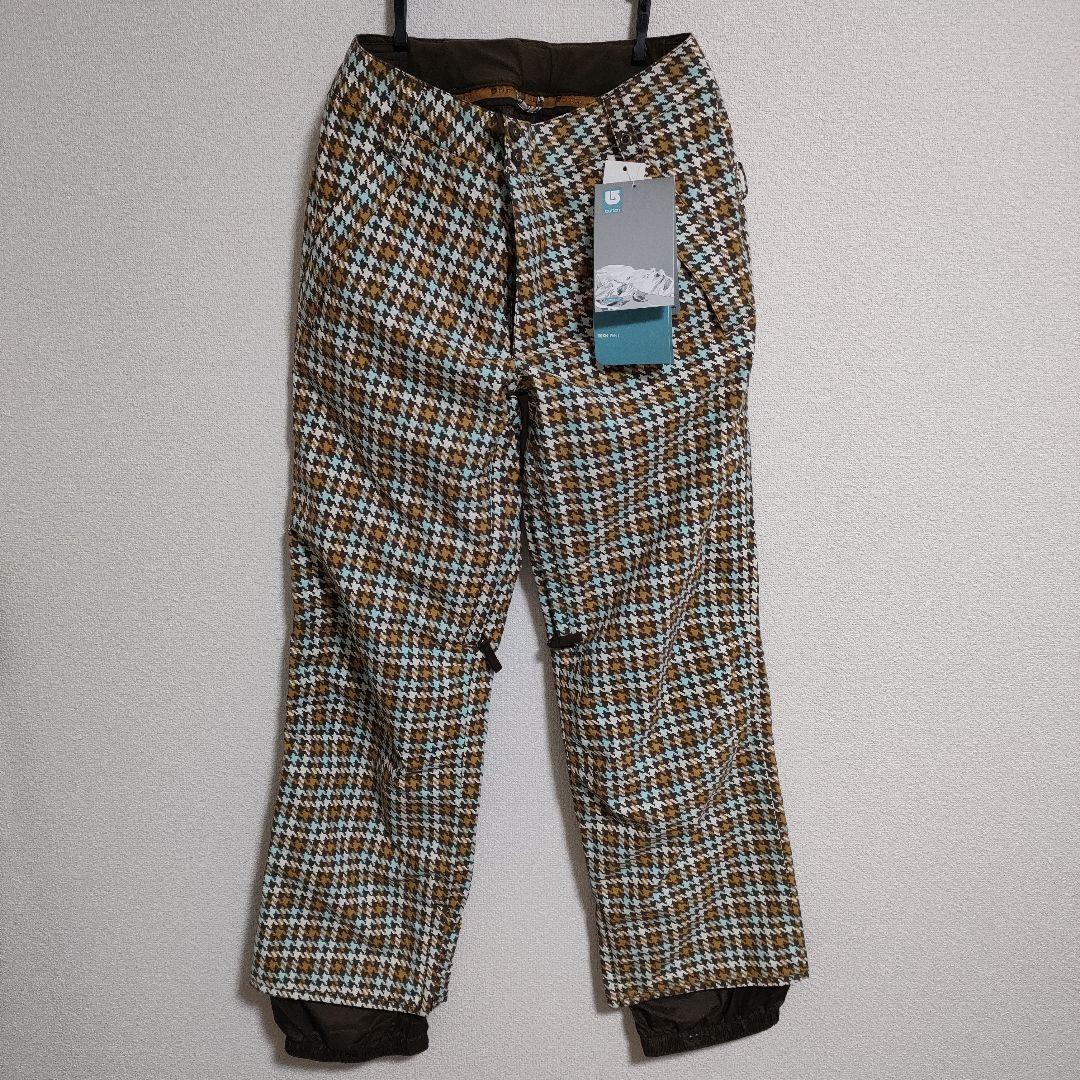 新品！　バートン　BURTON　スノーボードパンツ　チェック　レディース　M