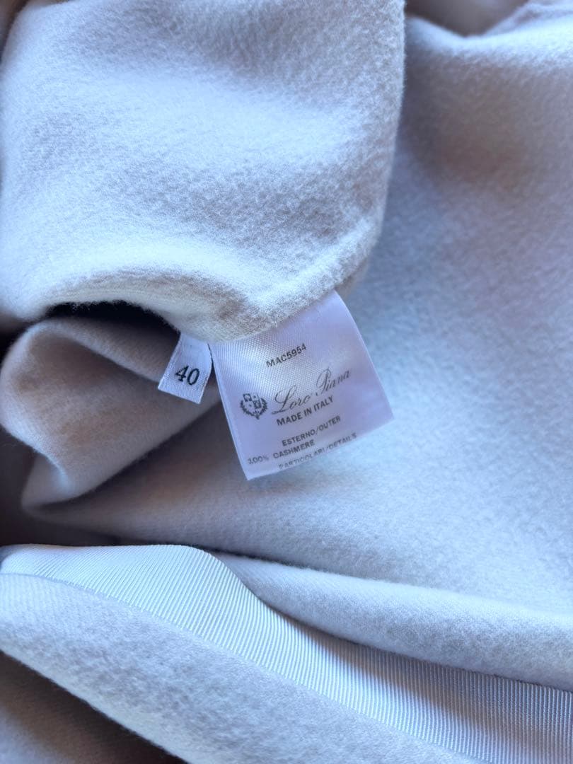 【Loro Piana】チュニック　ワンピース　アイボリー