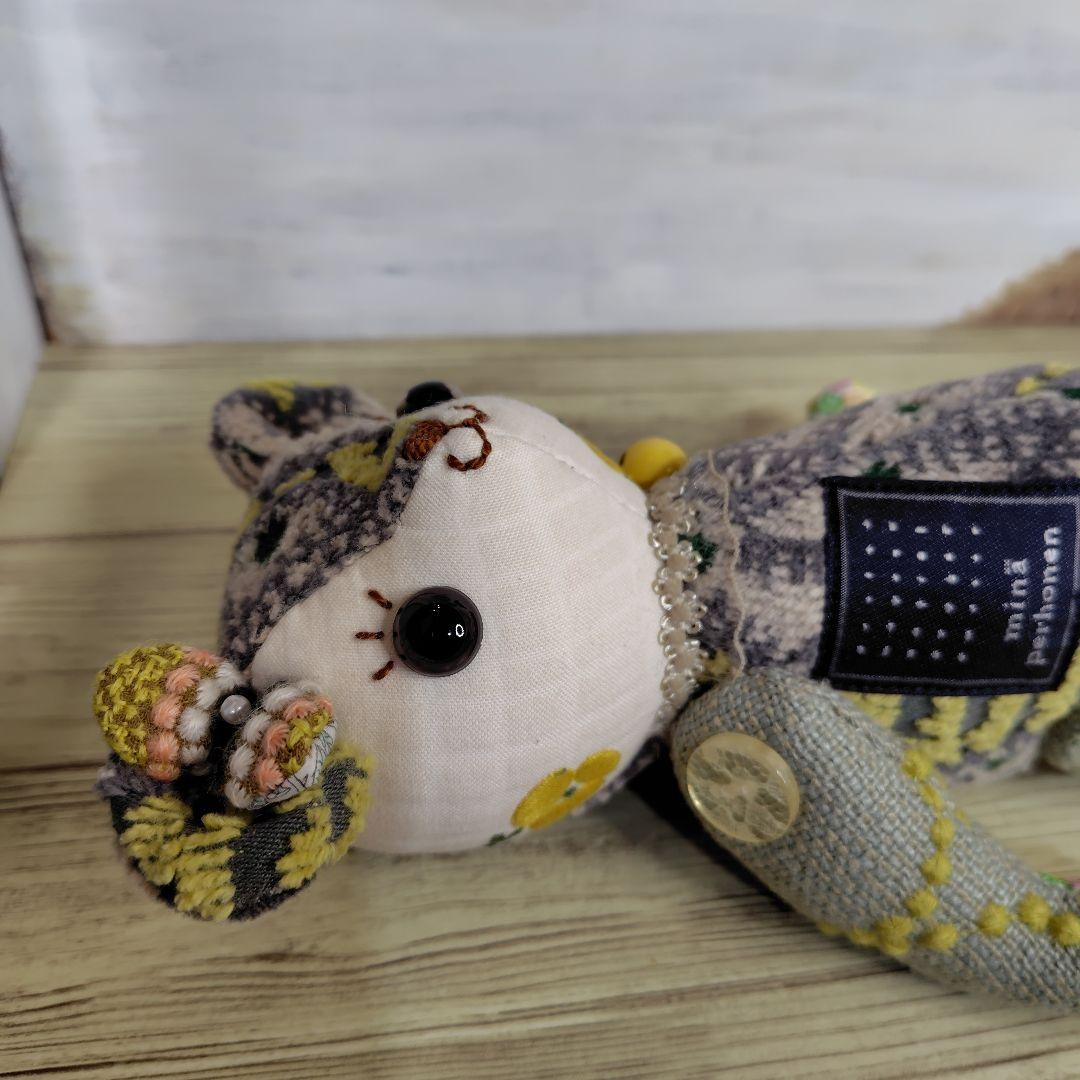 ミナペルホネン＊ハンドメイド＊ぬいぐるみ＊テディベア＊81