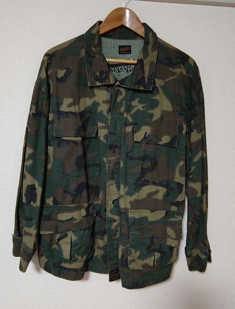 ジャケット・アウター TENDERLOIN MOCK BDU RIP STOP JKT CAMO
