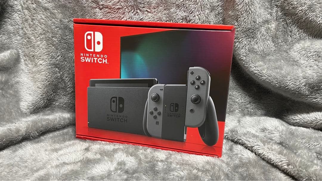 任天堂　Switch バッテリー強化版　グレー　新品未開封