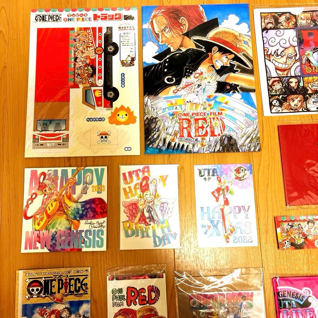 ONE PIECE FILM RED 映画特典コンプリートセット　おまけつき