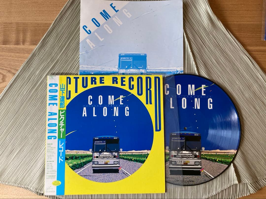山下達郎「COME ALONG」希少限定ピクチャー・レコード