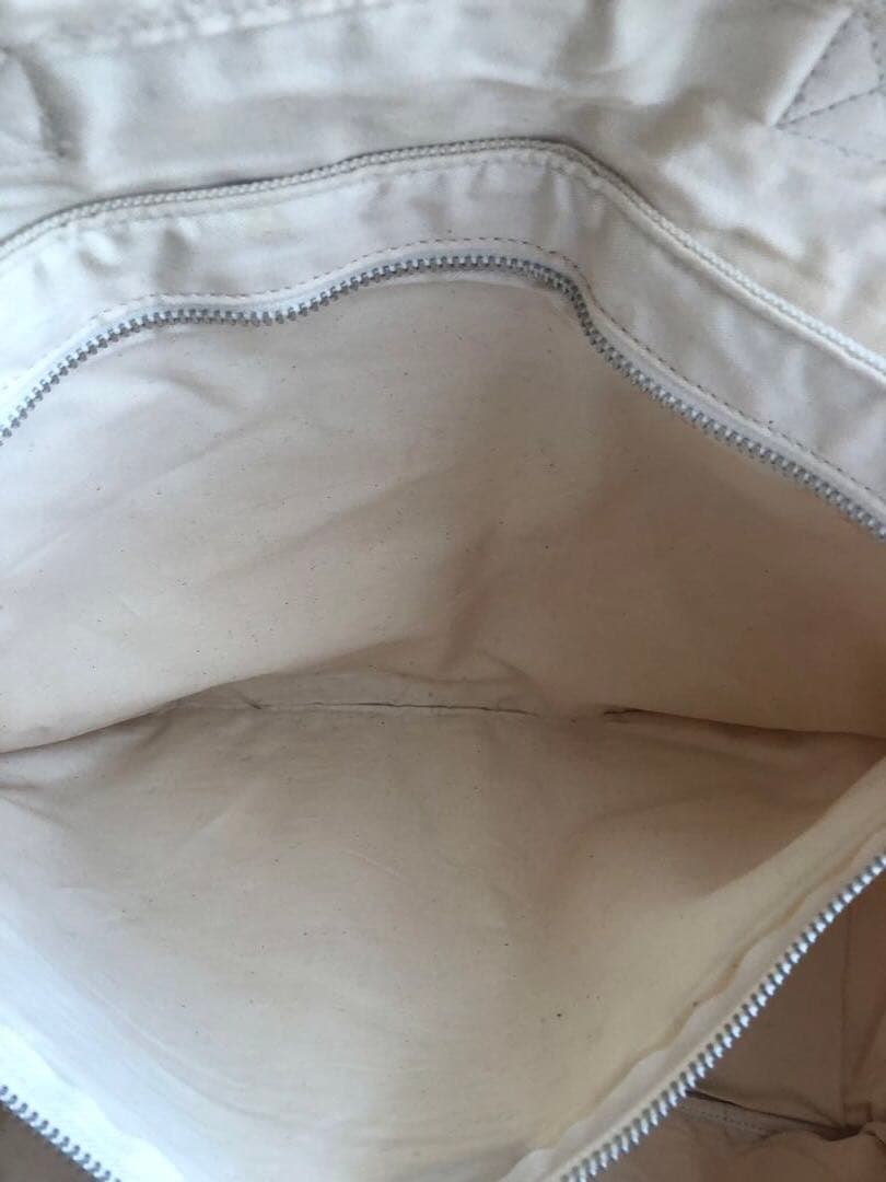 コムデギャルソン　キャンパス地バッグ　カバン　大きめbag 送料込み