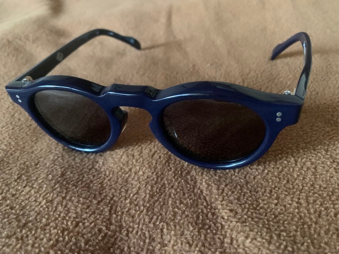 ジェラード　JELADO サングラス　鯖江製　ネイビー