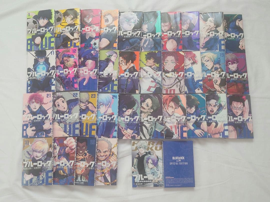 ブルーロック 漫画1~34巻＋おまけ付き