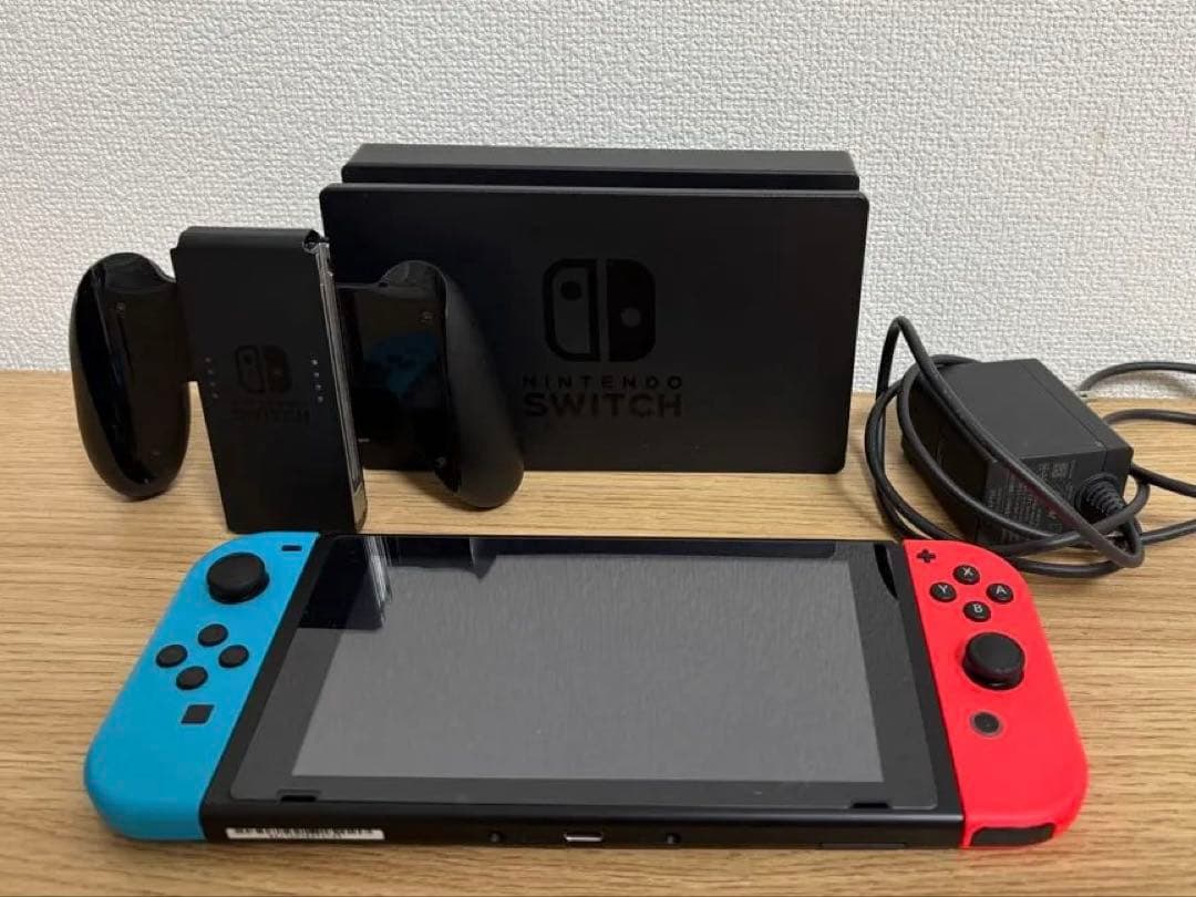 Nintendo Switch 本体 バッテリー強化版 すぐ遊べるセット 美品
