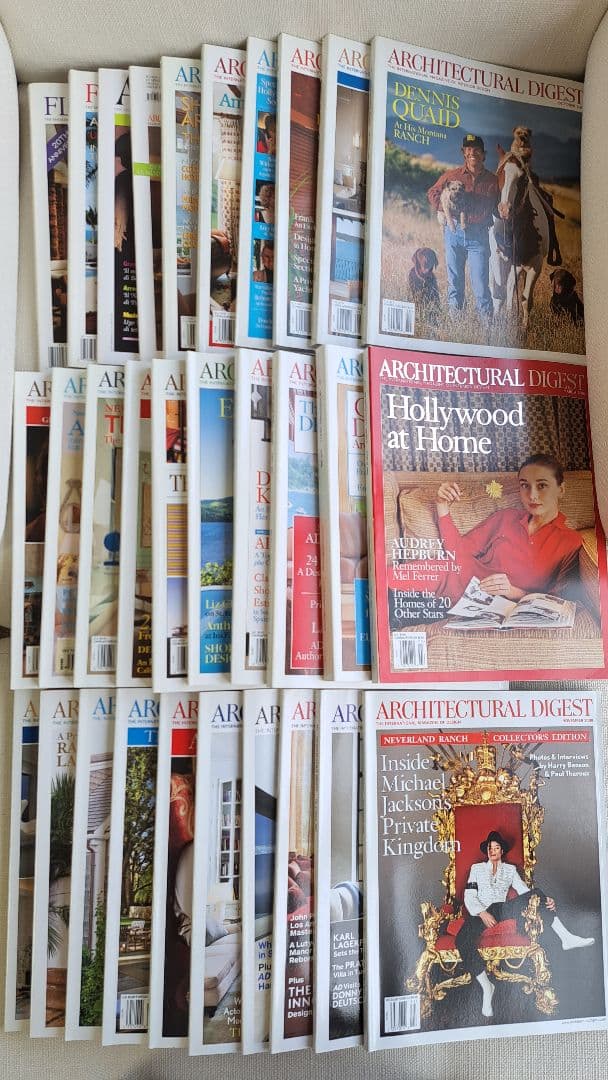 洋雑誌 AD ARCHITECTURAL DIGEST等 30冊セット①