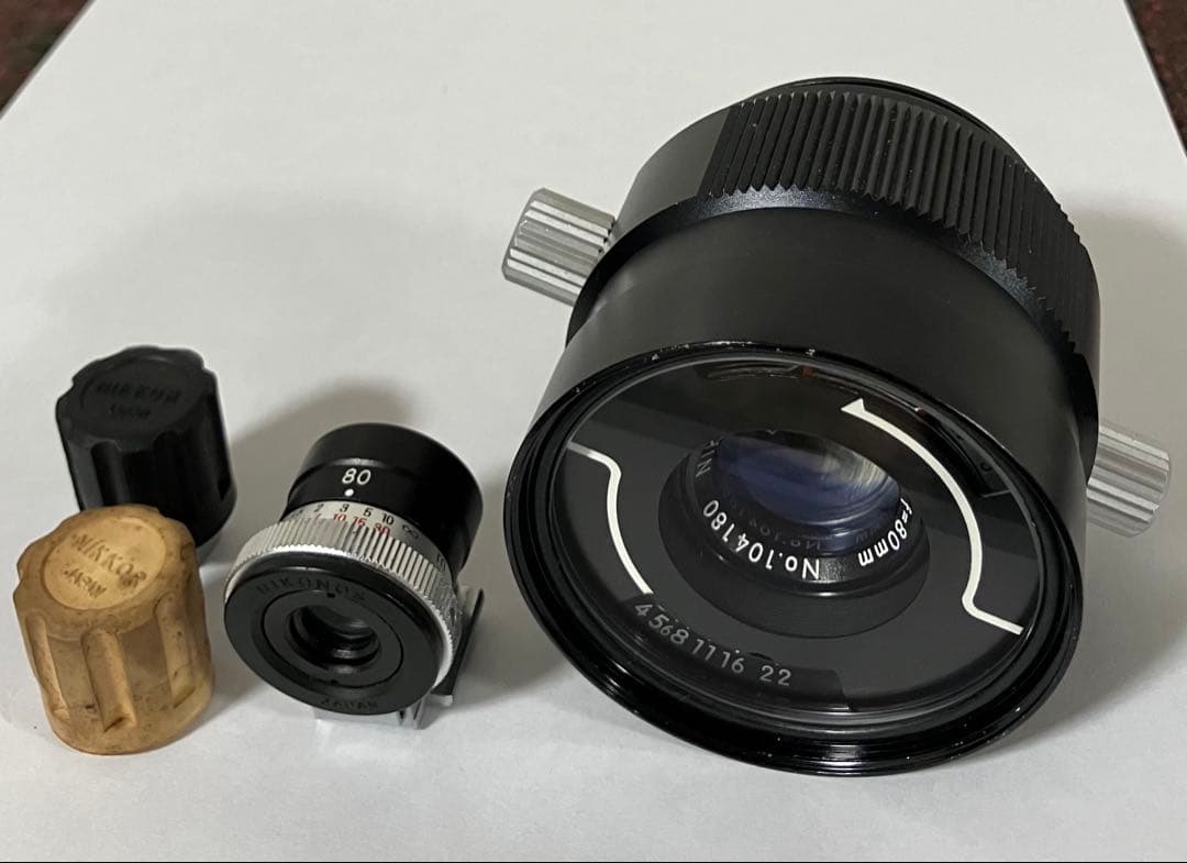 田*中様 Nikkor-Q 80mm f4 レンズ