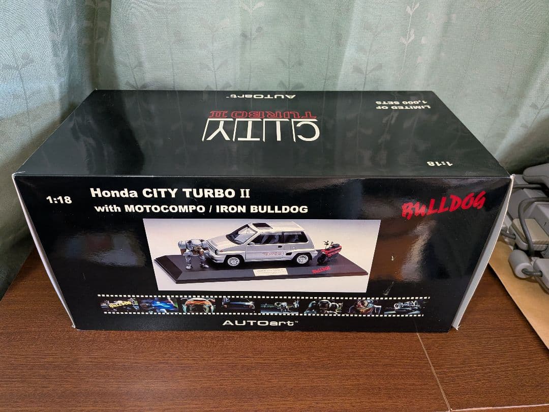 ホンダ　シティターボ CITY TURBO II 1/18 モトコンポ付き　美品