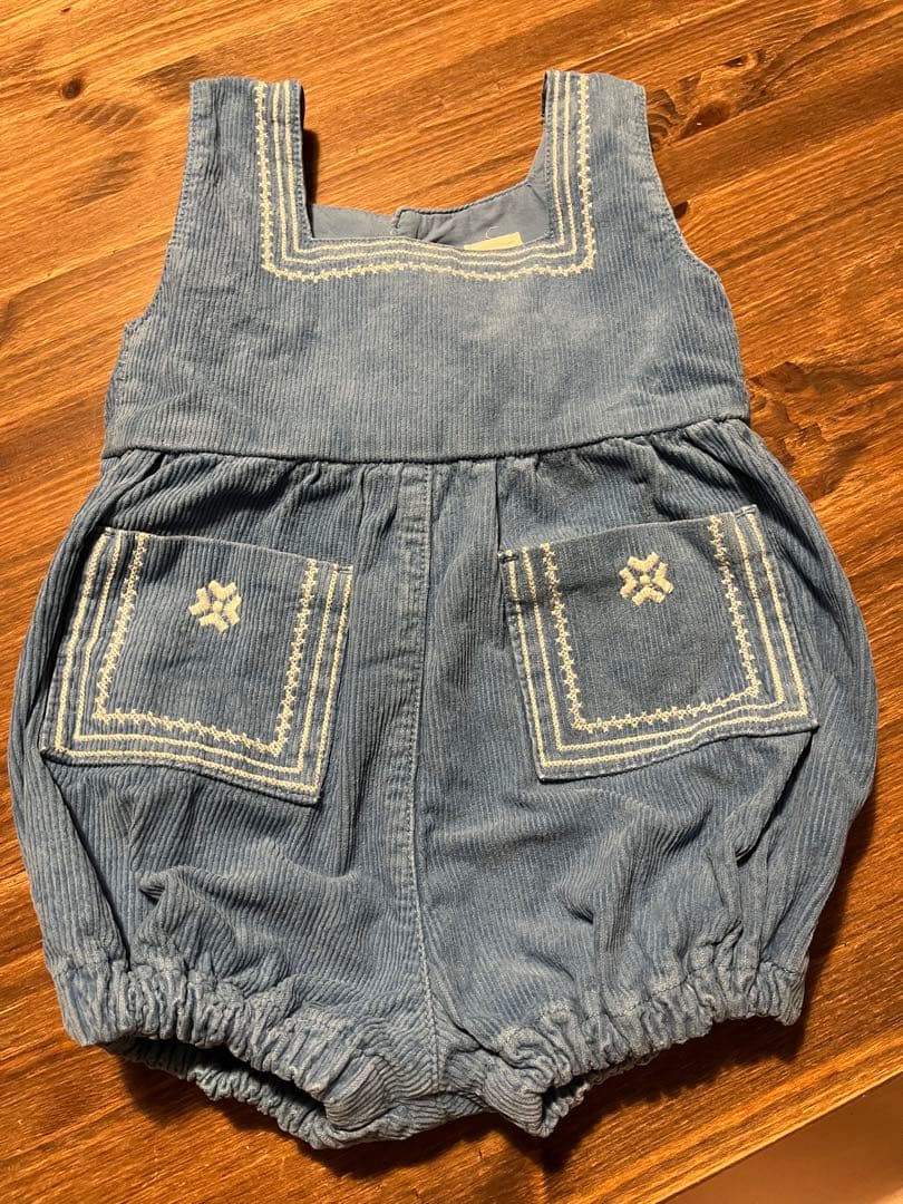 Apolina 2023AW Bonnie Cord ロンパース 1-2Y