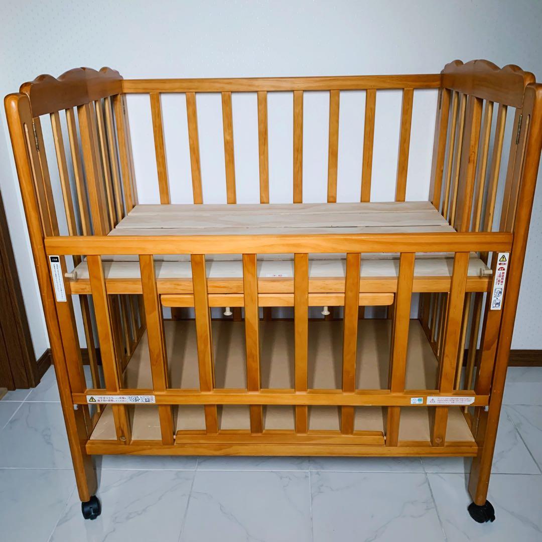 【❤️送料込み❤️】大和屋 折りたたみミニベビーベッド⭐︎