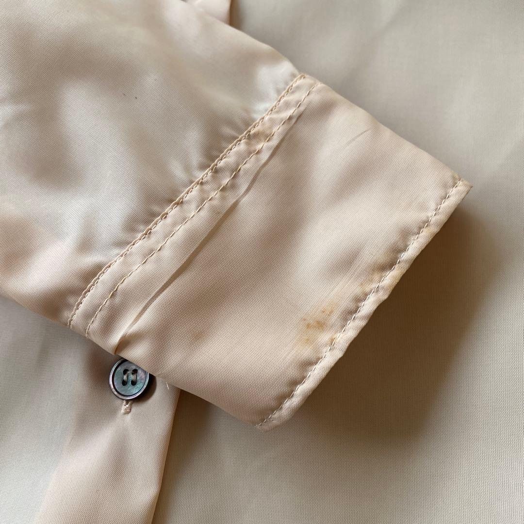 helmut lang 初期　ナイロンシャツ　ピンクベージュ