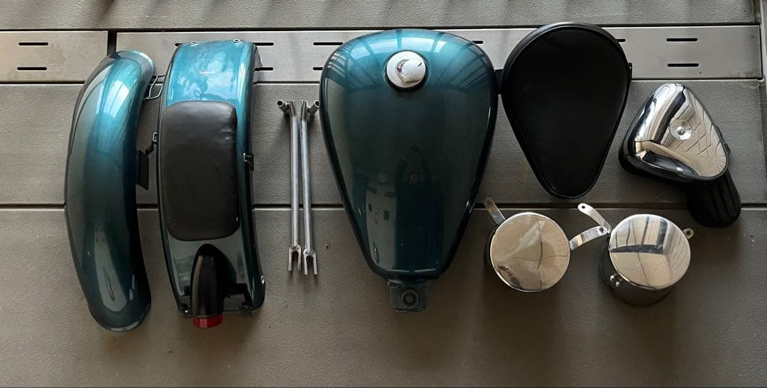 スティード400 主要部品たち