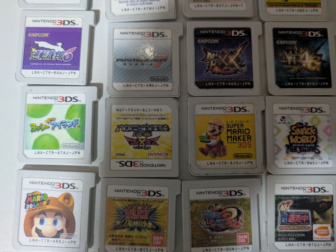 DS/3DSソフト　54本まとめ売り　被り無し