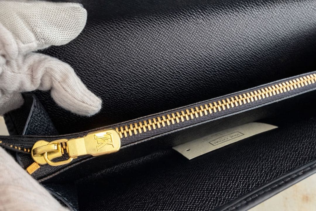 【新品保管品】ルイヴィトン　ポルトフォイユ サラ 長財布 エピ ブラック