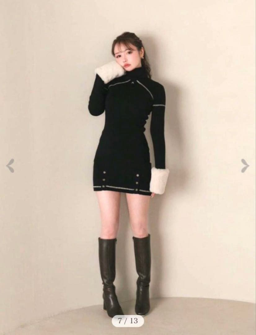 アンドマリー　andmary クインファーミニドレス