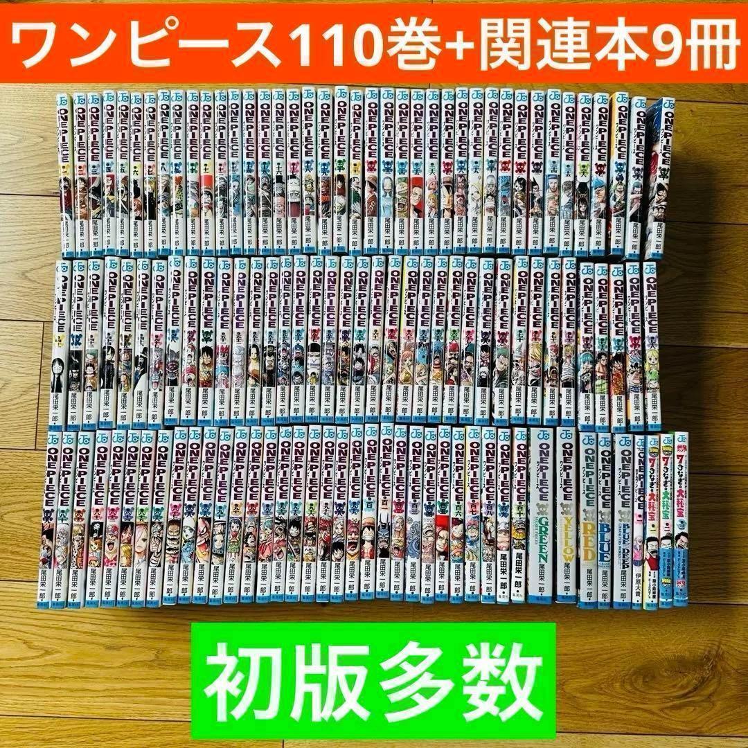 080 ワンピース 110巻 全巻 関連本9冊 おまけ付き