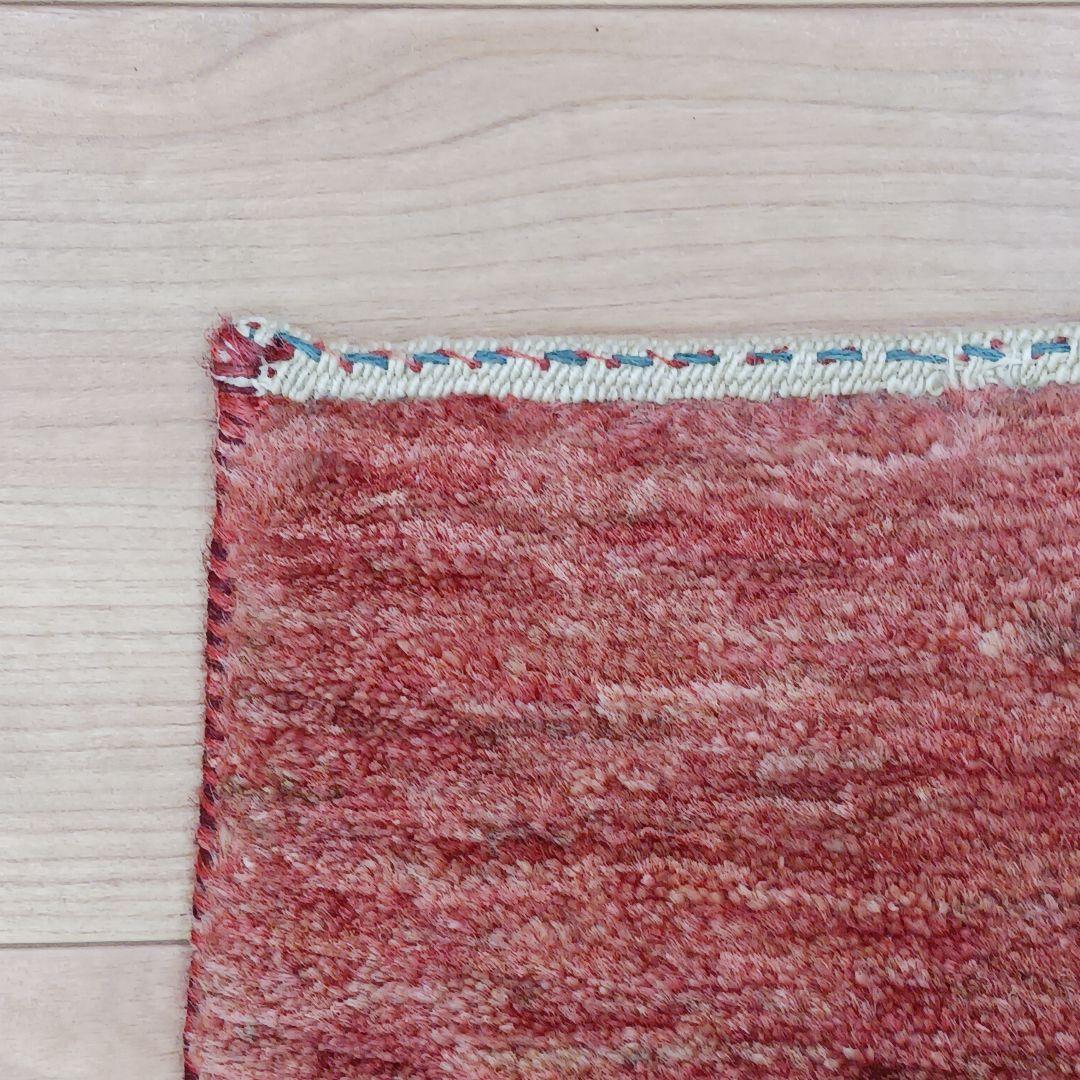 Y2953 ゾランヴァリギャッベ ウール100% 手織 ラグ 大判