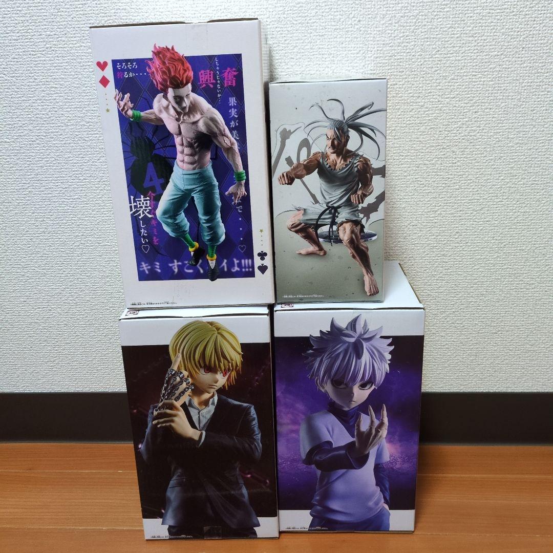 ハンターハンター 人気キャラクターフィギュア4点セット