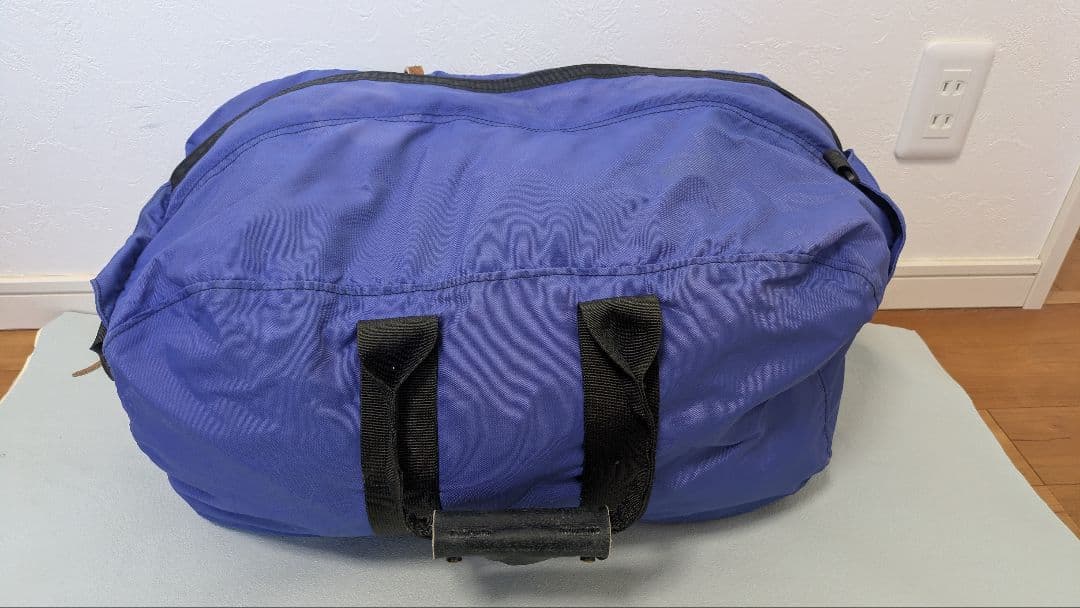 GREGORY ボストンバッグ 青　紫タグ　M