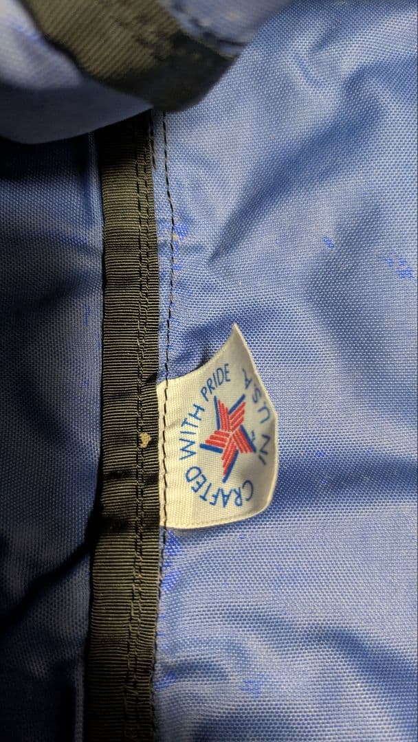 GREGORY ボストンバッグ 青　紫タグ　M