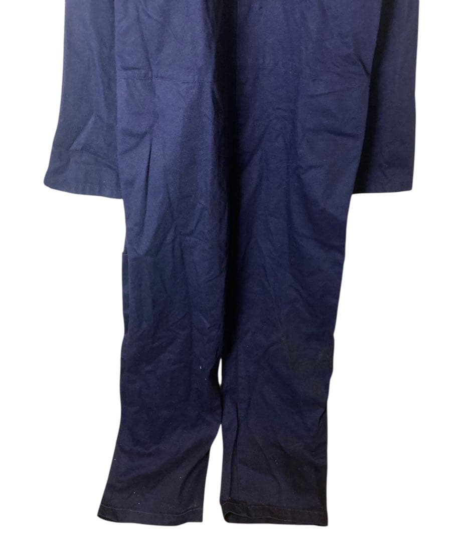 希少古着Dickiesディッキーズ ダークネイビーオールインワンツナギ ゆったり
