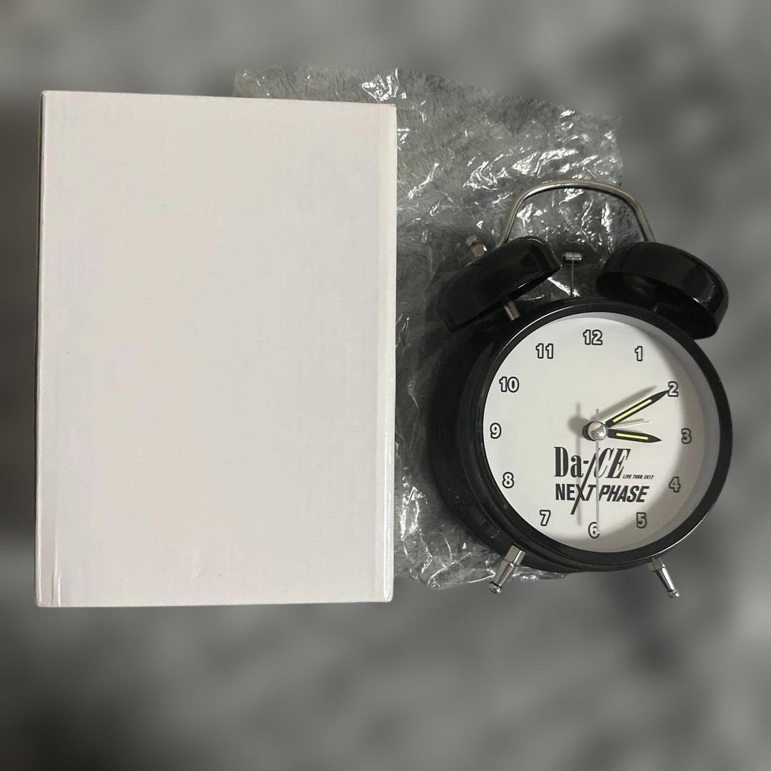 非売品Da-ICE ボイス入りNEXT PHASE アラーム時計 ブラック