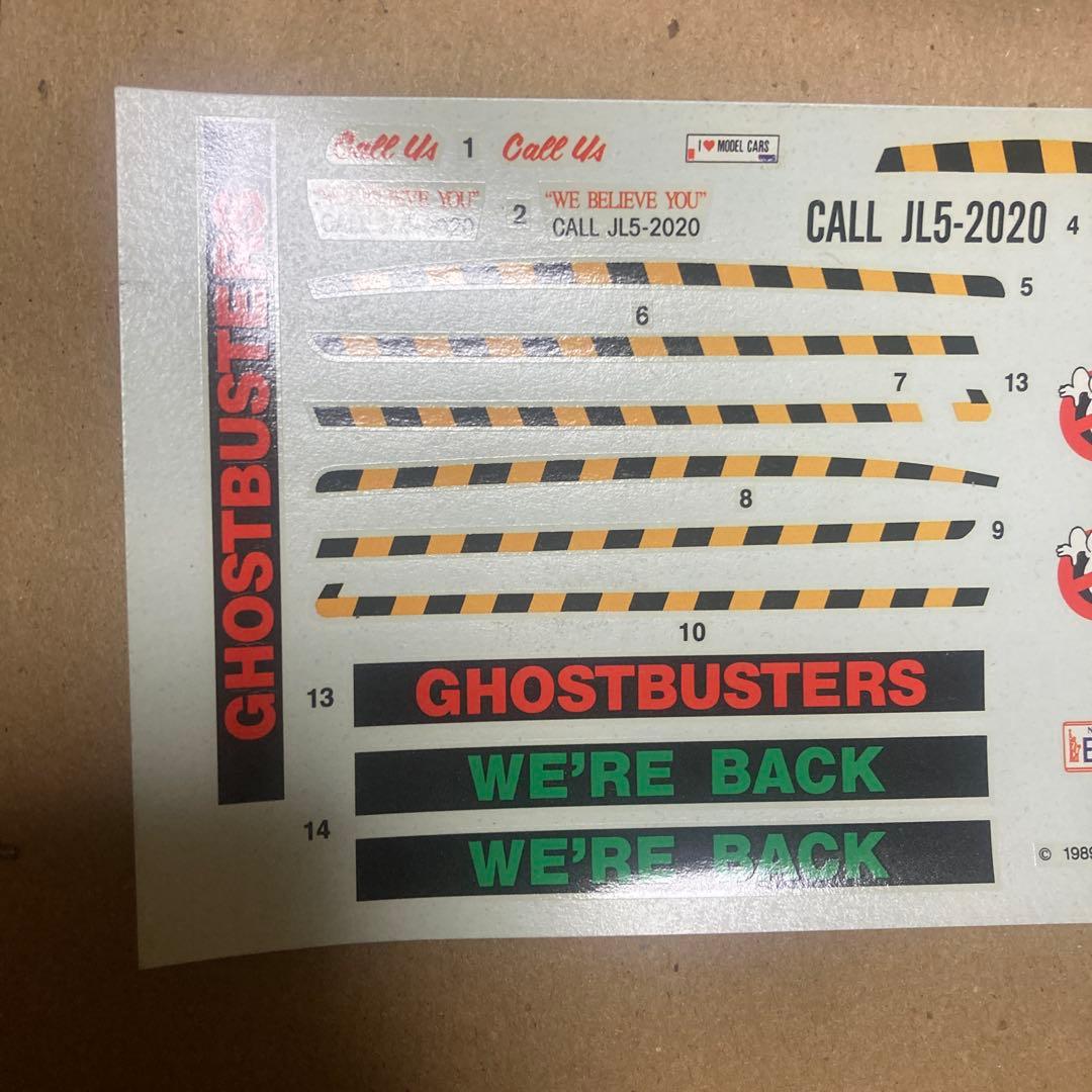 Ghostbusters ECTO 1A モデルキット 1/25