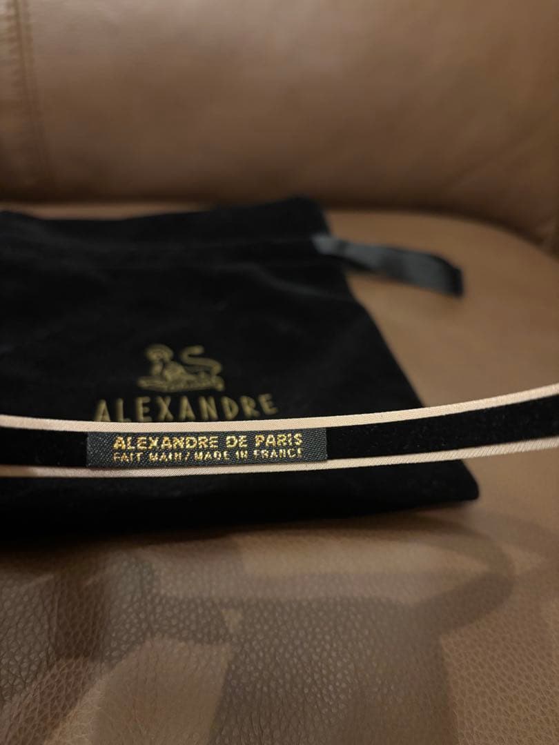 【美品】ALEXANDRE DE PARIS/カチューシャ/1cm