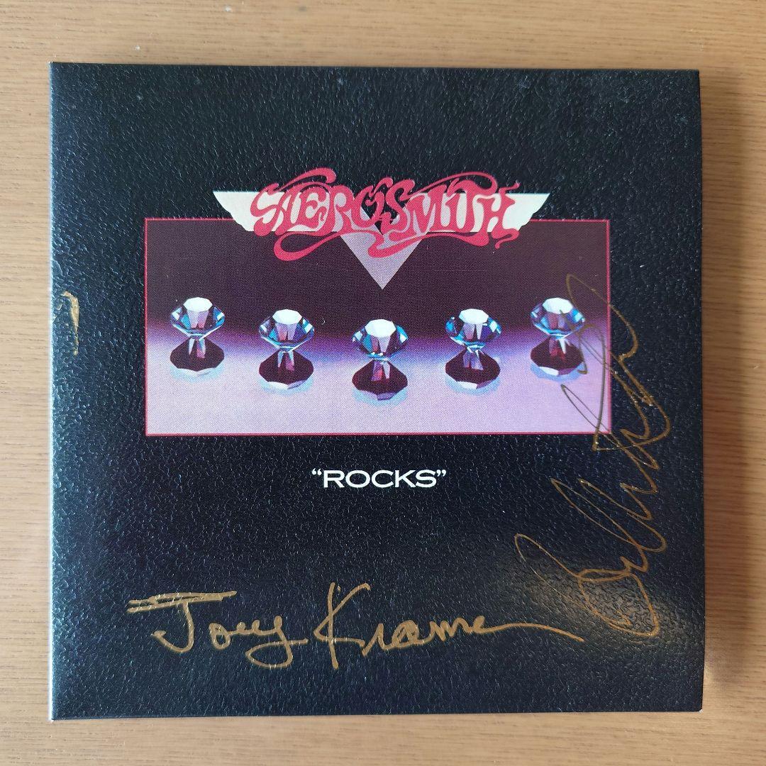【サイン入り】Aerosmith Rocks