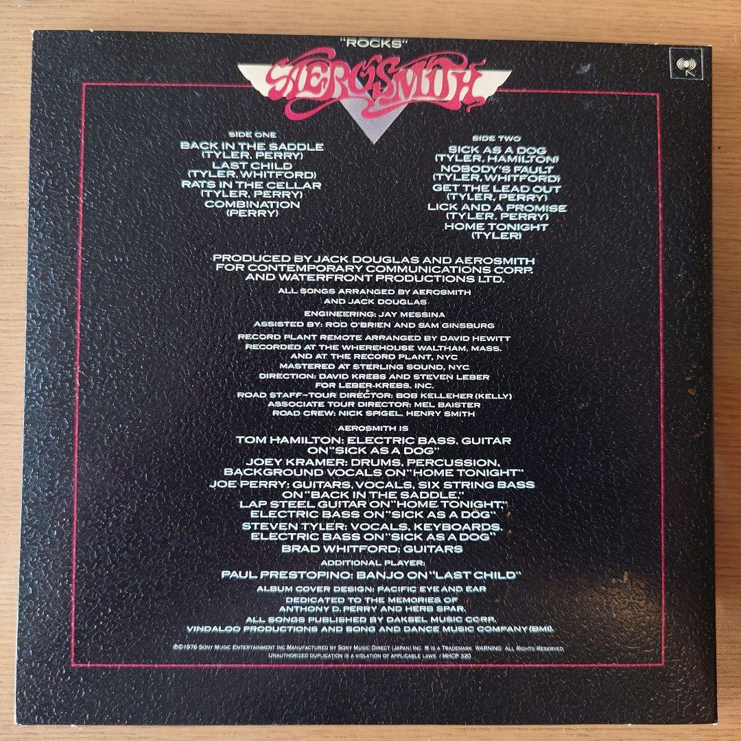【サイン入り】Aerosmith Rocks