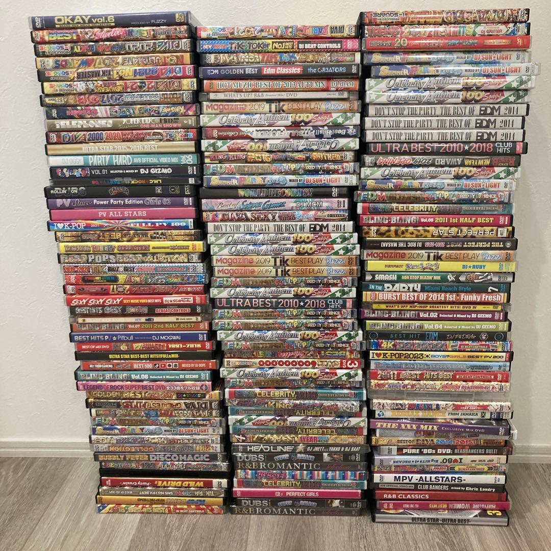 洋楽　best hits ベスト　ヒット　DVD 約130枚　大量　まとめ