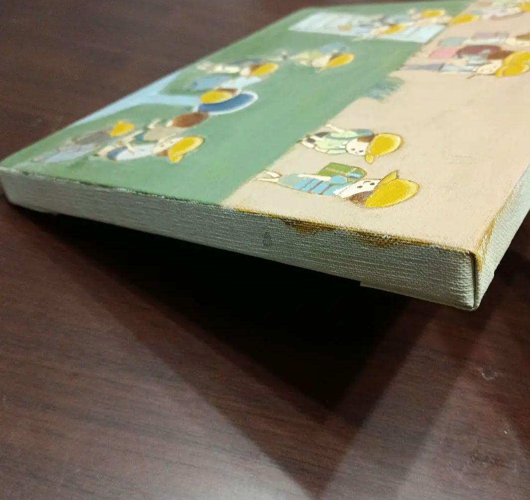 加藤雅也　michikusa　27.3×22　キャンバス、アクリル絵具　2011