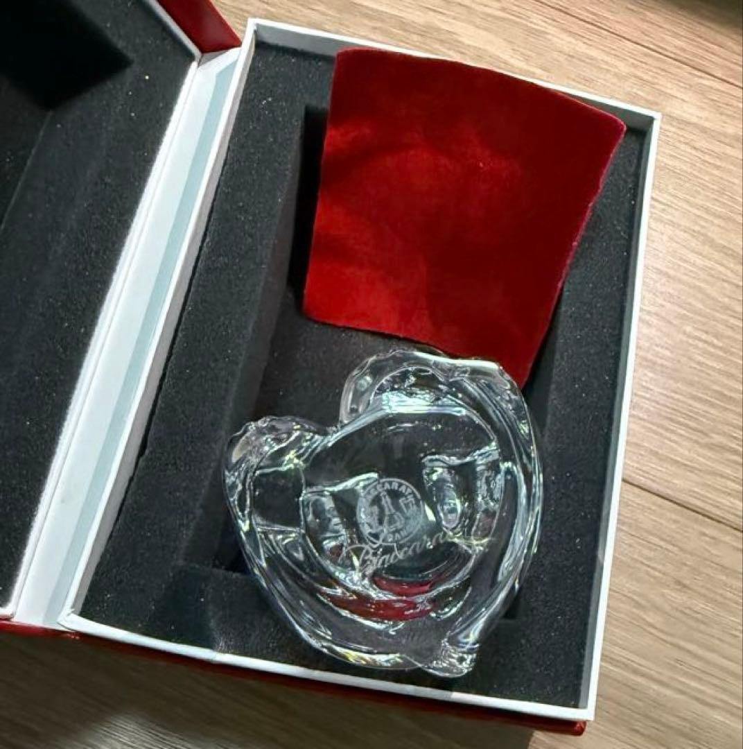 箱有り　baccaratバカラ　招き猫