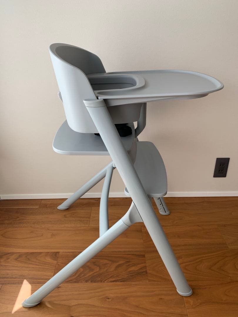 NOVUS ハイチェア グレー 取扱説明書付き