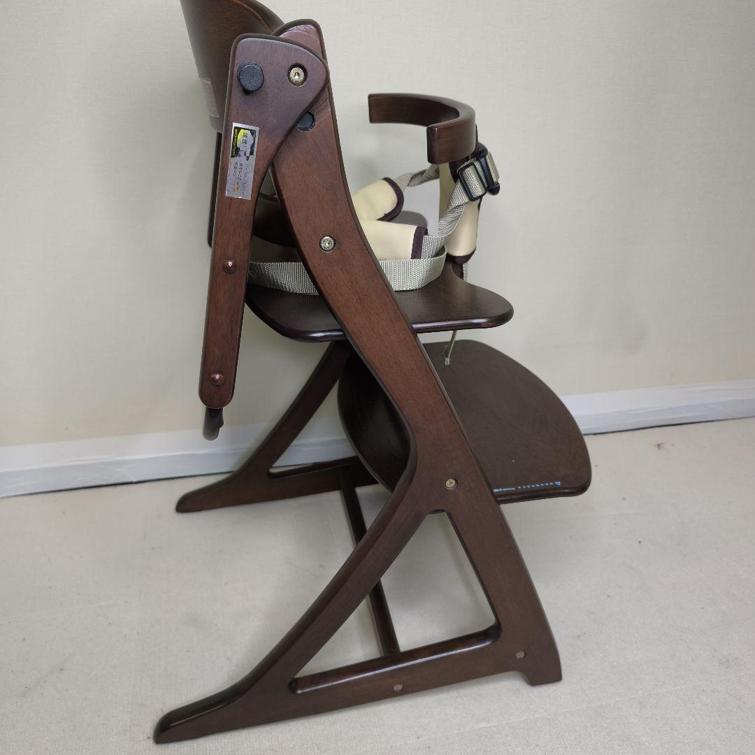 大和屋 すくすくチェアプラス ガードテーブル付 セーフティチェアベルト付