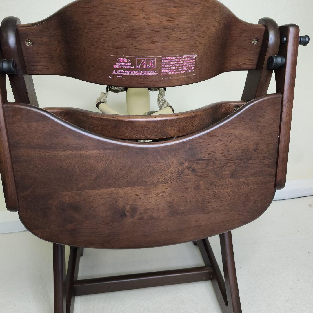 大和屋 すくすくチェアプラス ガードテーブル付 セーフティチェアベルト付