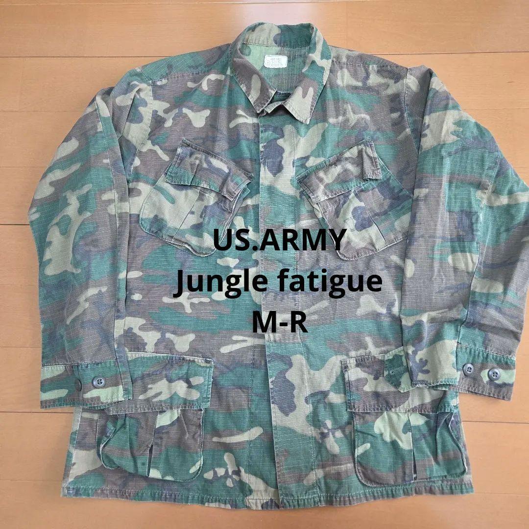 U.S ARMY ジャングルファティーグジャケットM-R　ERDLカモ