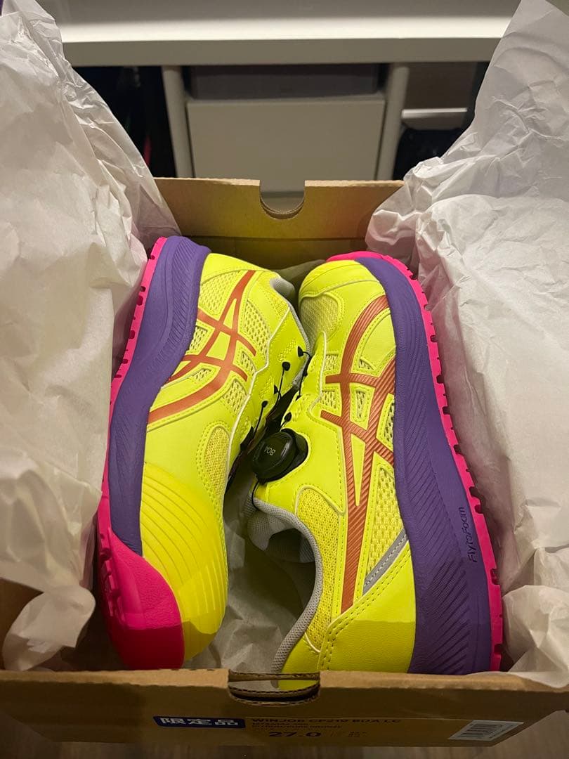 LCM限定色新品　asics WINJ08 CP219 BOA LC 27