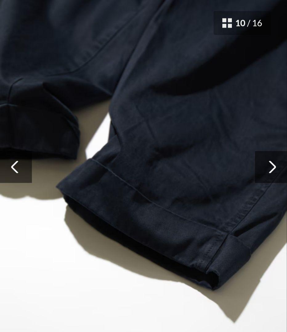 パンツ CAHLUMN Organic Cotton 2 Tuck Chino Pant