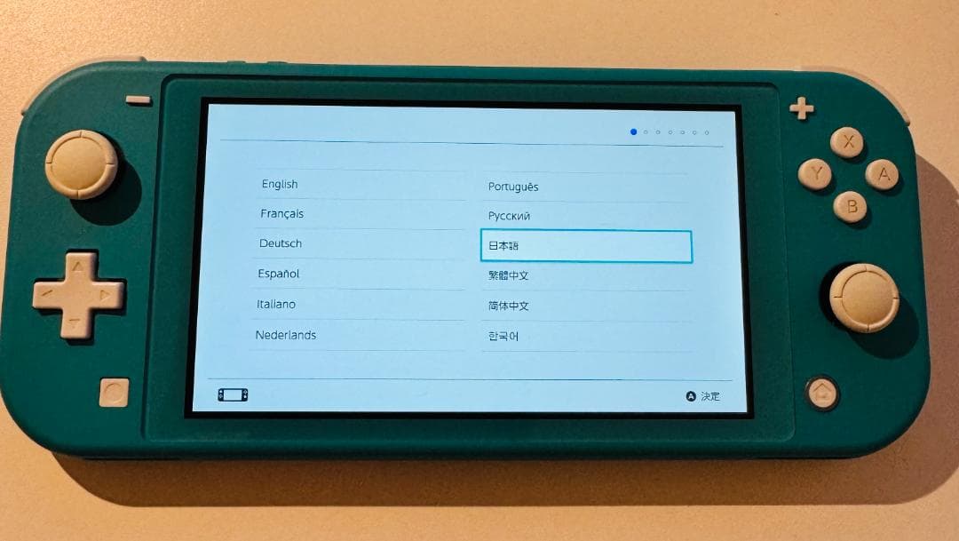 初期化済み Nintendo Switch Lite ターコイズ 本体